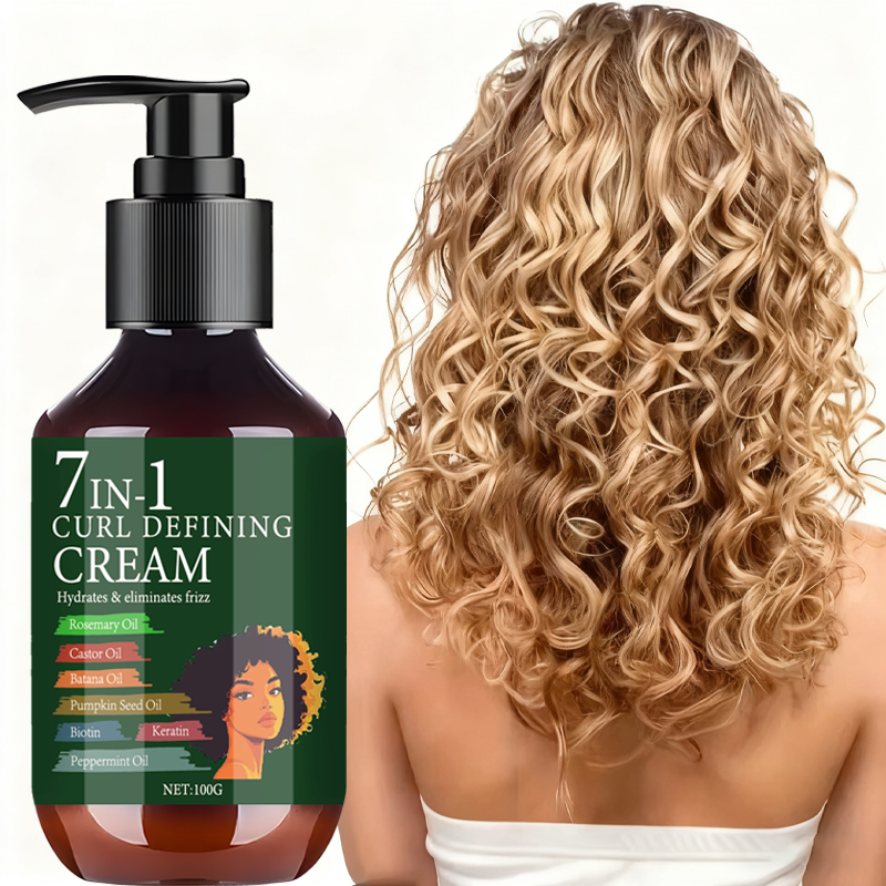 Biotin Hair Growth - 7 IN 1 curl defining cream