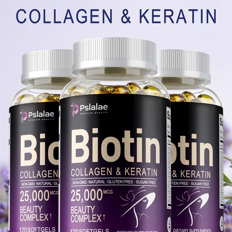Biotin Hair Growth - Biotin +Collagen +Keratin Capsules - Promotes