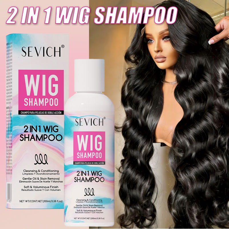Biotin Hair Growth - 2-IN-1 Wig Shampoo Professional Anti-Frizz Softening