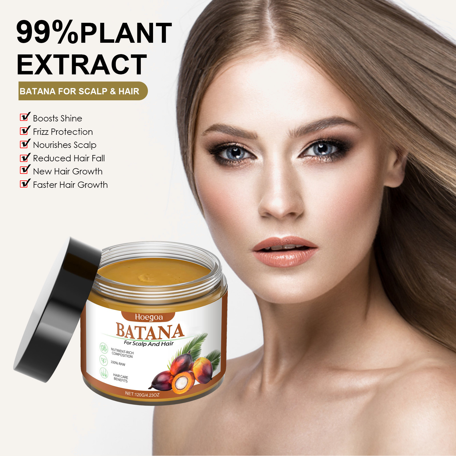Natural Batana Oil Hair Growth – обзор и цена Biotin Hair Growth