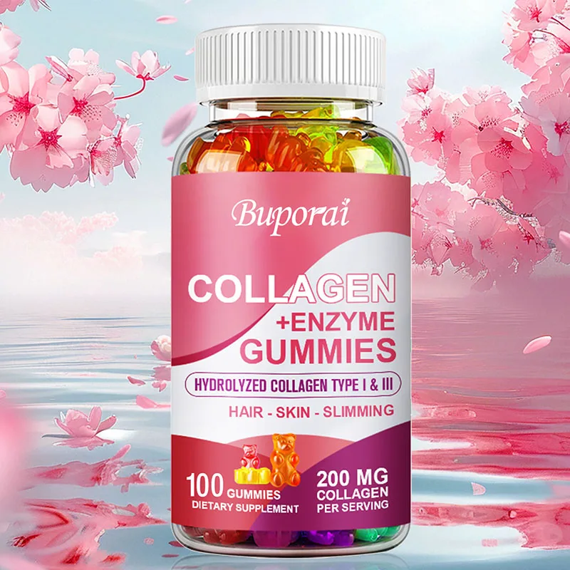 Collagen + Enzyme Gummies - wi – обзор и цена Biotin Hair Growth