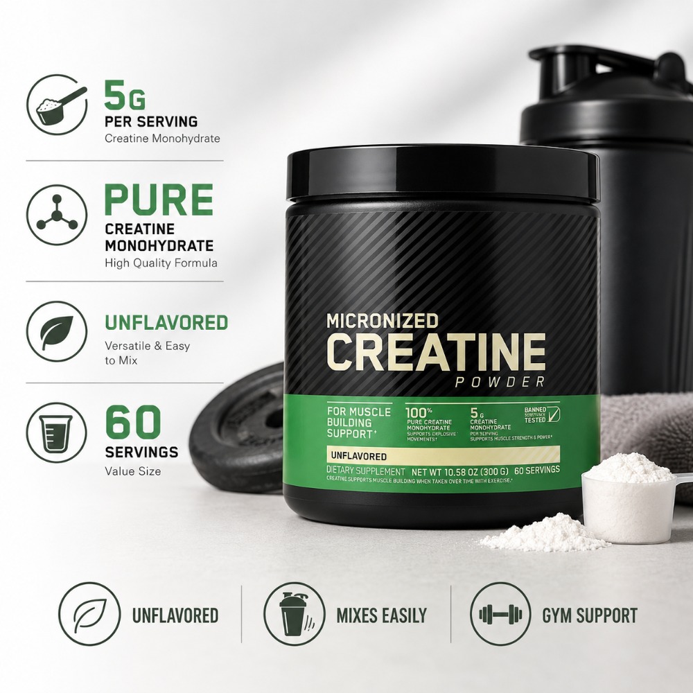 Micronized Creatine Powder 300 – обзор и цена Fitness With Nutrition
