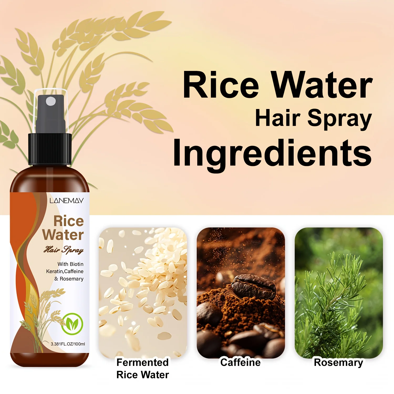 Rice Water Hair Spray - with B – обзор и цена Biotin Hair Growth