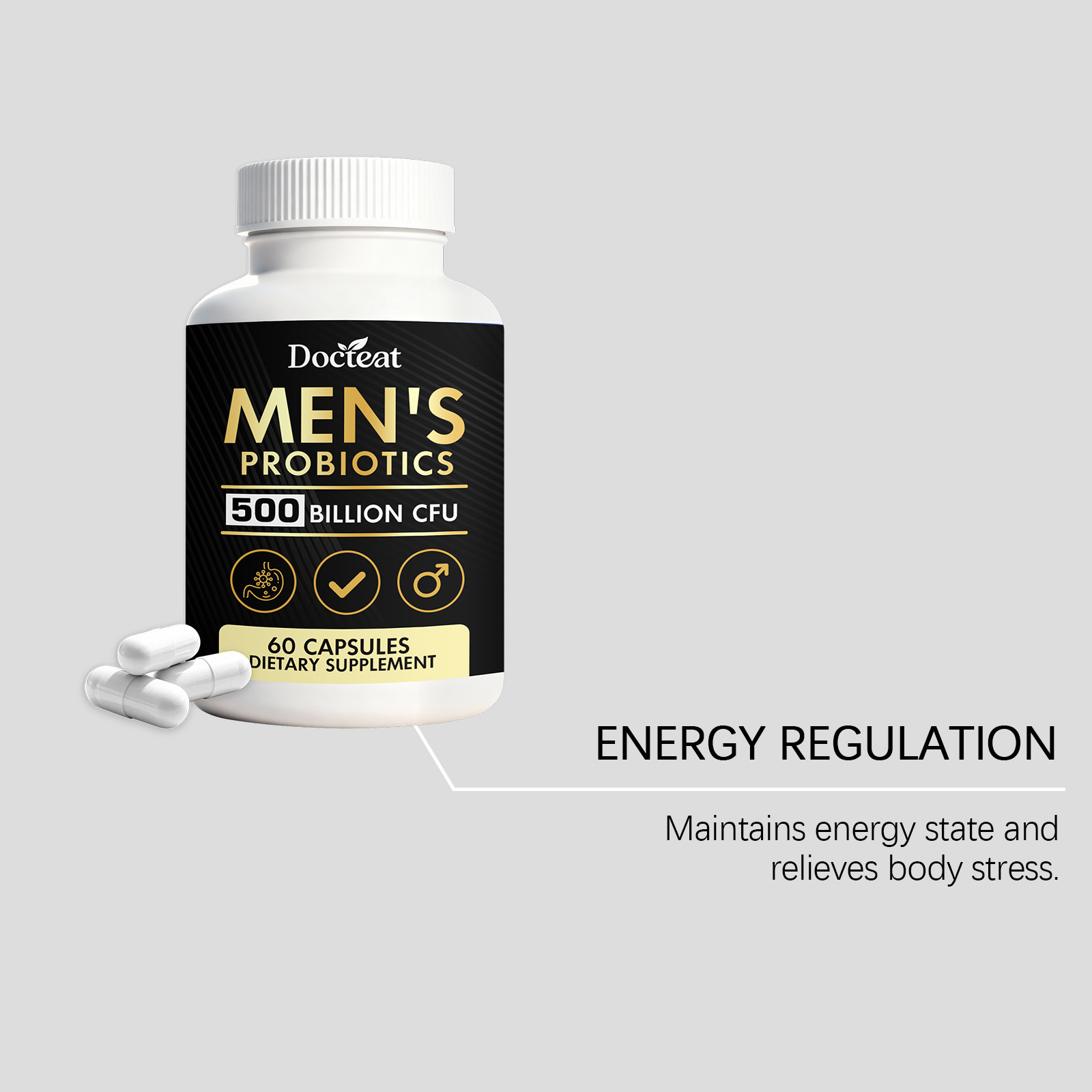GOOGEER Men's Health Capsules  – обзор и цена Nutrition Fitness Health