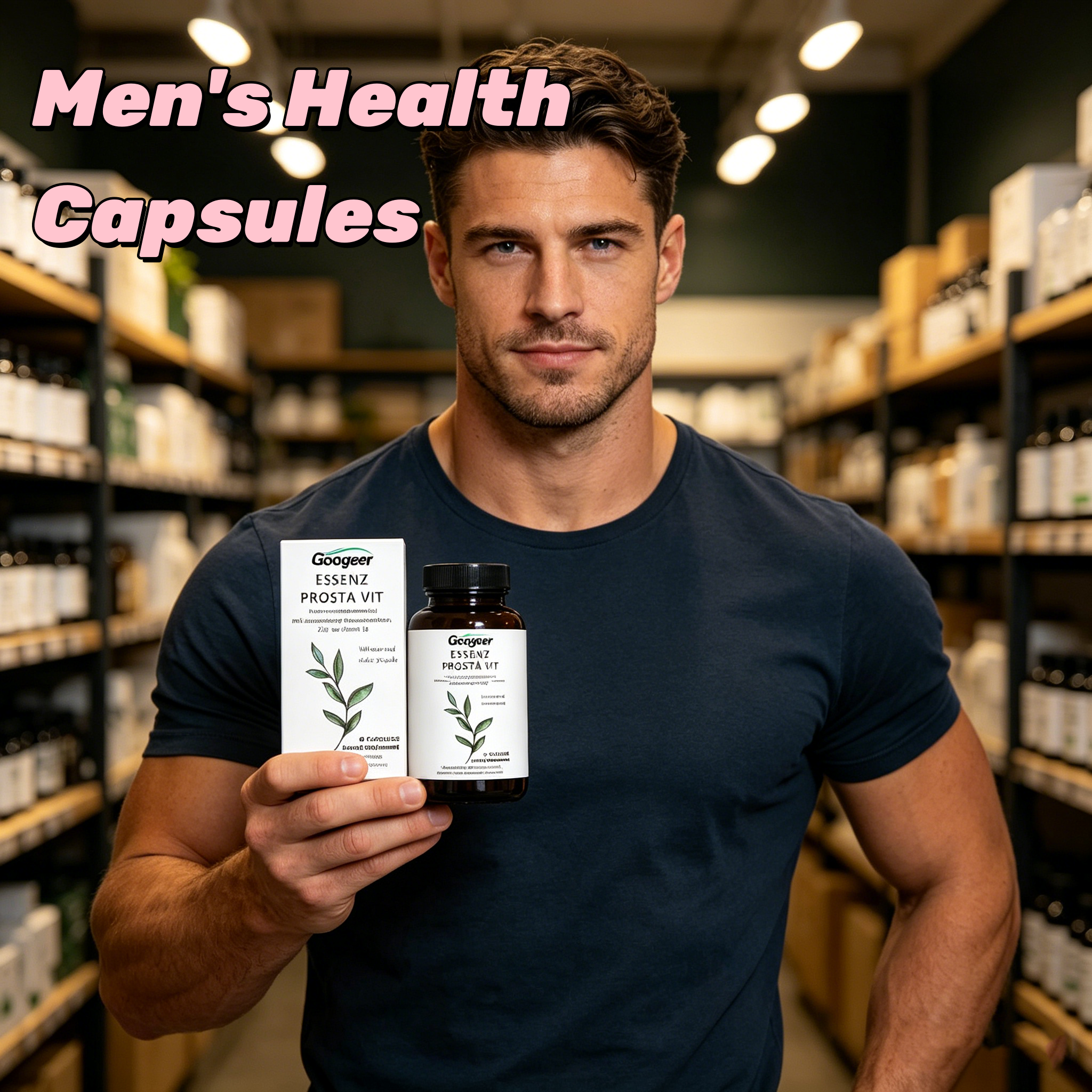 GOOGEER Men's Health Capsules  – обзор и цена Nutrition Fitness Health