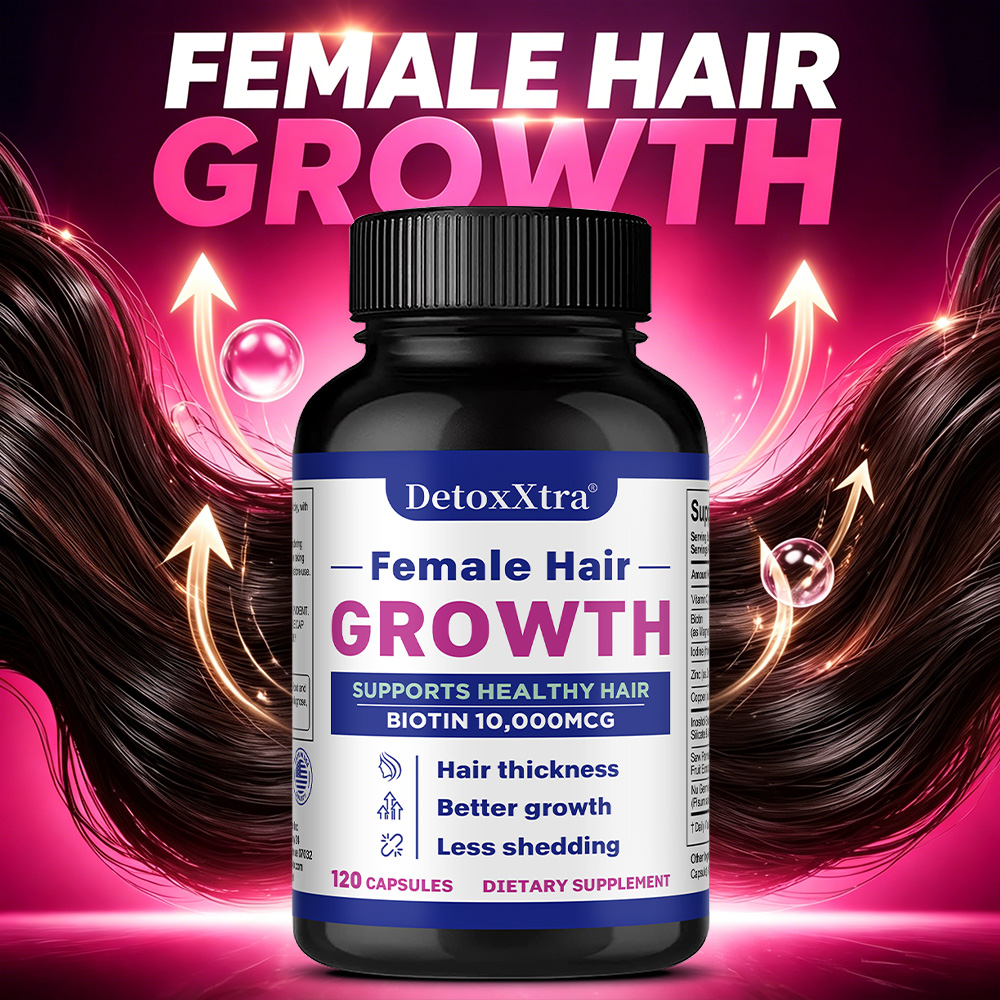 Hair Growth Capsules with Biot – обзор и цена Biotin Hair Growth