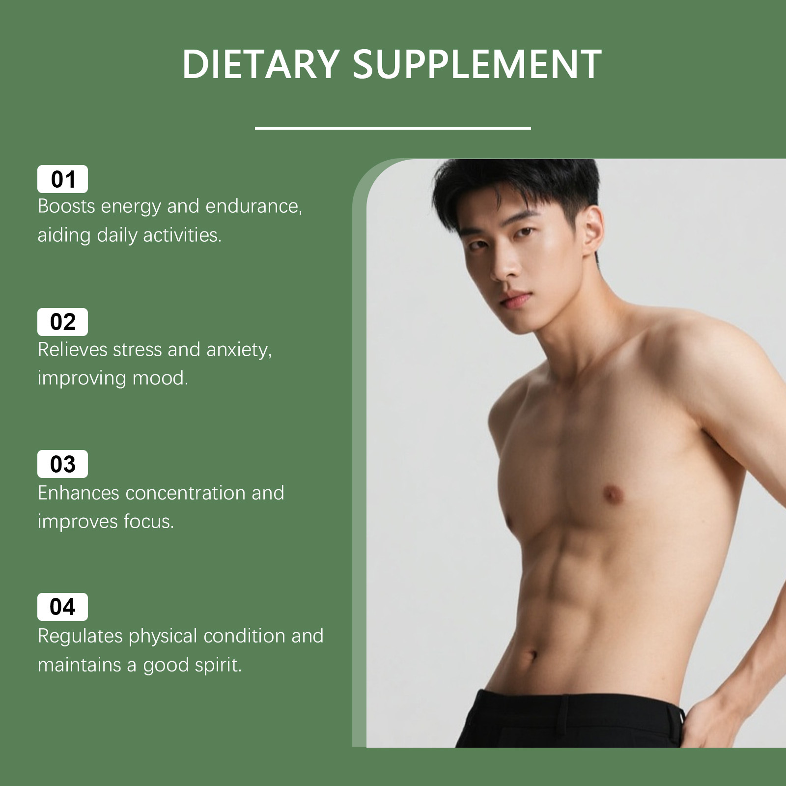 DOCTEAT Men's Health Capsules  – обзор и цена Nutrition Fitness Health