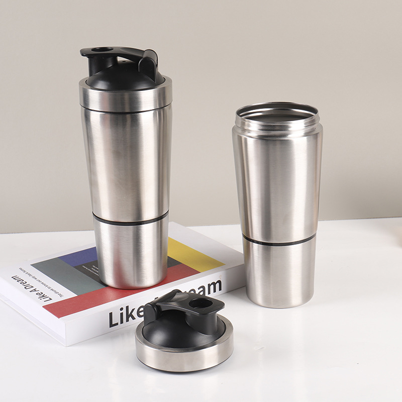 Stainless Steel Protein Shaker – обзор и цена Fitness With Nutrition