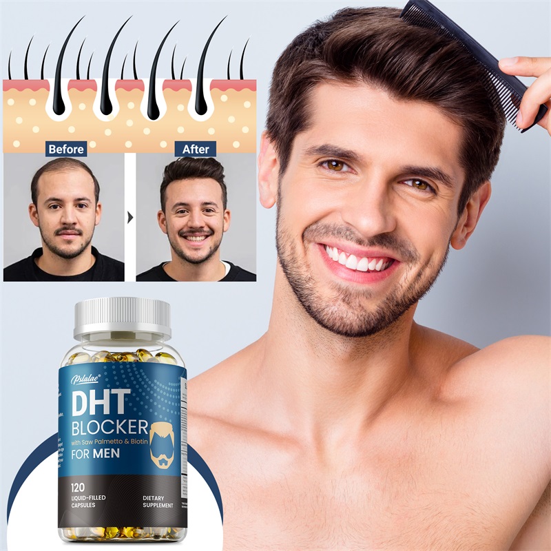 DHT Blockers for Men - Contain – обзор и цена Biotin Hair Growth