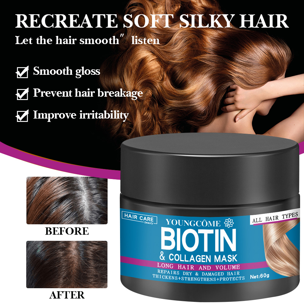 Hair Repairs Hair Mask Biotin  – обзор и цена Biotin Hair Growth