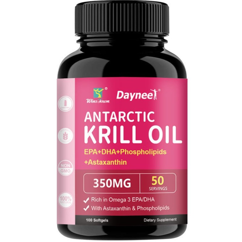 Krill oil soft capsules supple – обзор и цена Fitness With Nutrition