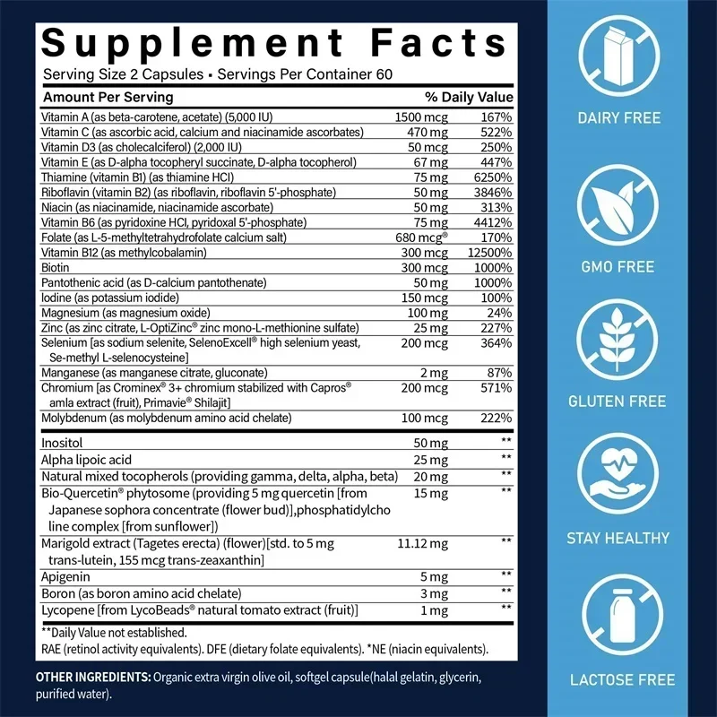 Two-Per-Day Multivitamin Suppl – обзор и цена Biotin Hair Growth